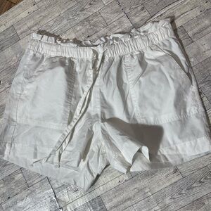 loft outlet, drawstring cargo shorts, with pockets